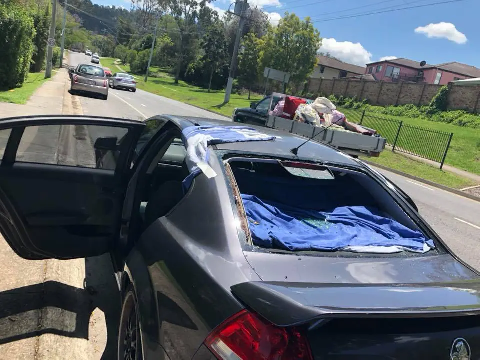 Roadside windscreen job in Brisbane